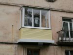 Отделка балкона в Щекино